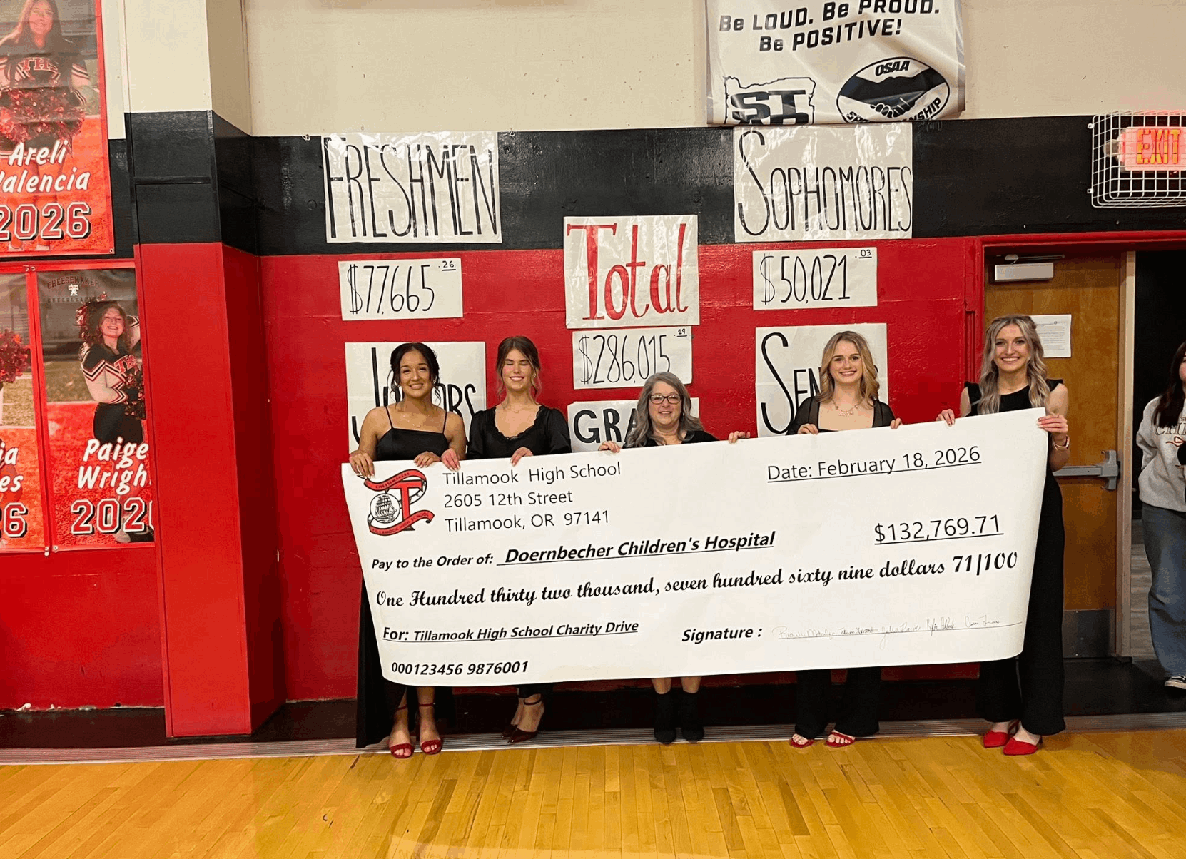 Charity Drive Success!